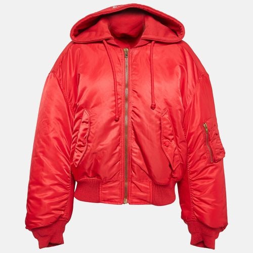 Synthetic Zip-Up Puffer Hooded Jacket M - Vetements - Modalova