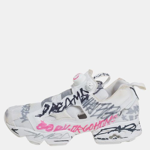 X Reebok Doodle Print Fabric And Mesh Instapump Fury Low Top Sneakers Size 39 - Vetements - Modalova