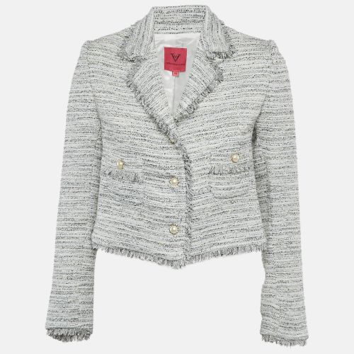 Lurex Tweed Cropped Blazer XS - Veronica Virta - Modalova