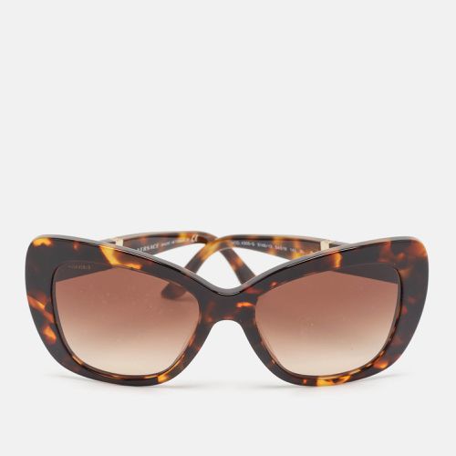 Tortoise Gradient Medusa Butterfly Sunglasses - Versace - Modalova