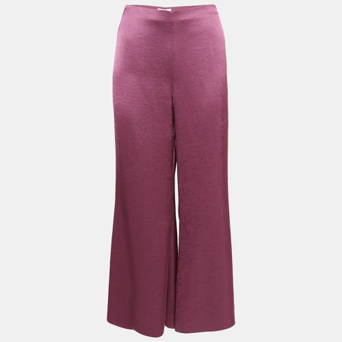 Satin Wide Leg Flared Pants M - Vince - Modalova