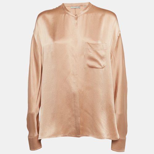 Satin Silk Buttoned Shirt L - Vince - Modalova