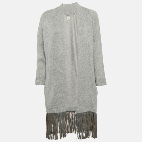 Delux Cashmere Knit Open Front Fringed Cardigan XS/S - Zadig & Voltaire - Modalova