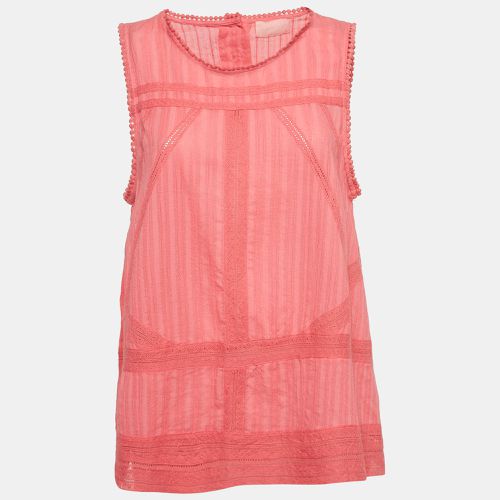 Lace Trim Cotton Sleeveless Blouse L - Zadig & Voltaire - Modalova