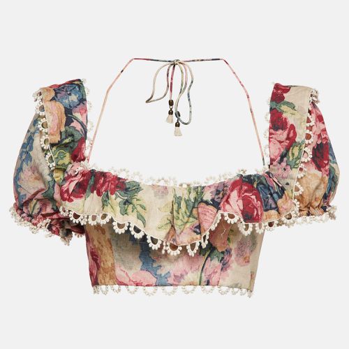 Printed Melody Off-The-Shoulder Top S - Zimmermann - Modalova