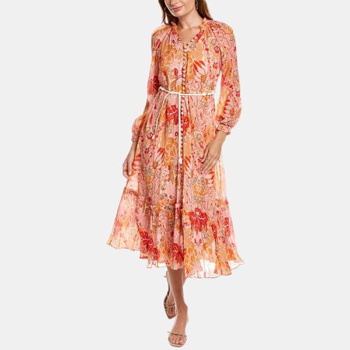 Silkblend midi dress - Zimmermann - Modalova