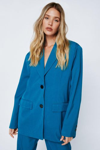 Womens Tailored Single Breasted Blazer - - 4 - Nasty Gal - Modalova