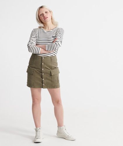 Women's Alchemy Cargo Mini Skirt / Capulet Olive - Size: 8 - Superdry - Modalova