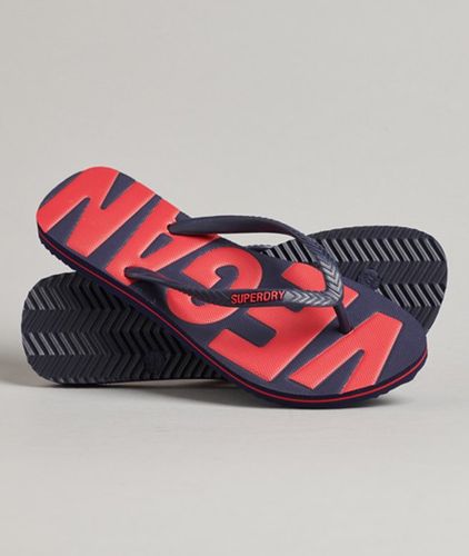 Damen Vintage Vegane Klassische Flip-flops - Größe: L - Superdry - Modalova