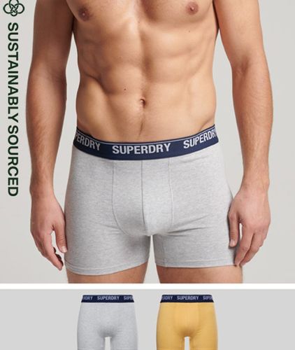 Herren Boxershorts aus Bio-baumwolle im 2er-Pack - Größe: M - Superdry - Modalova