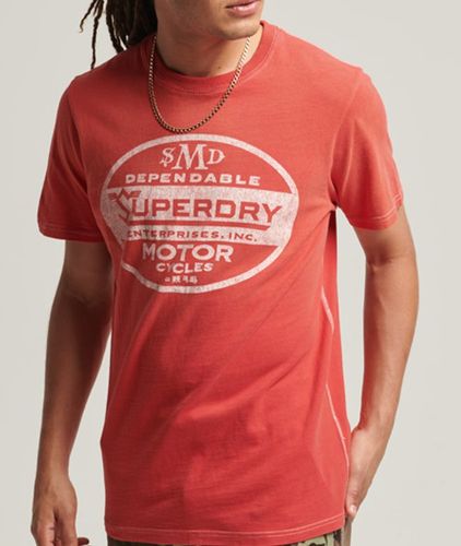Herren Limited Edition Vintage 06 Rework Classic T-shirt - Größe: S - Superdry - Modalova