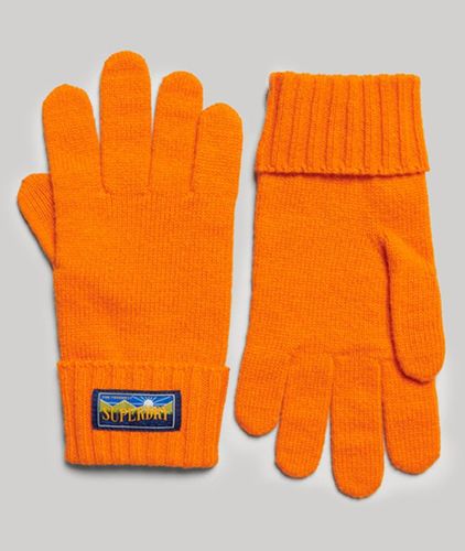 Women's Wool Blend Radar Gloves / Jaffa - Size: S/M - Superdry - Modalova