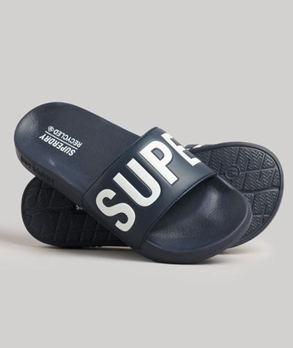 Damen Code Core Badesandalen Mit Logo Druck, Größe: S - Größe: S - Superdry - Modalova