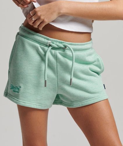Damen Jersey-shorts mit Aufgesticktem Vintage-logo - Größe: 36 - Superdry - Modalova