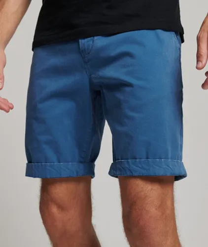 Men's Core Chino Shorts / Neptune Blue - Size: 30 - Superdry - Modalova