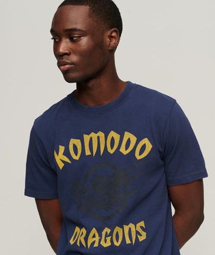 Herren und x Komodo Classic Dragon T-shirt Mit Grafikdruck, Größe: L - Größe: L - Superdry - Modalova
