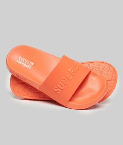 Damen Vegane Code Logo Badesandalen - Größe: S - Superdry - Modalova