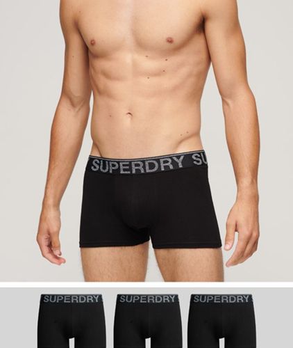 Herren Hipster aus Bio-baumwolle im 3er-Pack - Größe: L - Superdry - Modalova