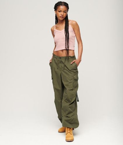 Damen Weit Geschnittene Parachute Hose, Größe: M/L - Superdry - Modalova