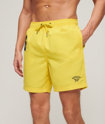 Herren 17-Zoll Polo-badeshorts aus Recyceltem Material - Größe: M - Superdry - Modalova