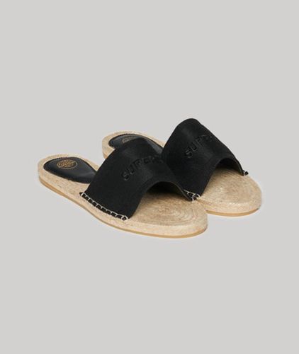 Damen Canvas-sandalen mit Espadrilles-overlay - Größe: 38 - Superdry - Modalova