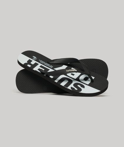Herren Logo Vegane Flip-Flops, Größe: 8-9 - Superdry - Modalova