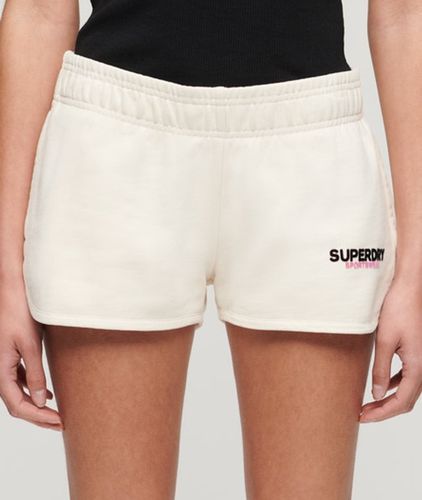 Damen Sportswear Racer Shorts Mit Logo, , Größe: 38 - Superdry - Modalova