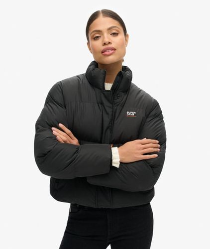 Damen Verkürzte Sports Steppjacke - Größe: 38 - Superdry - Modalova