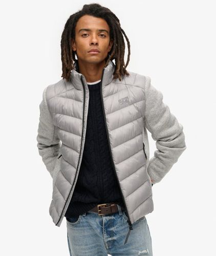Herren Storm Wattierte Strick-hybridjacke - Größe: S - Superdry - Modalova