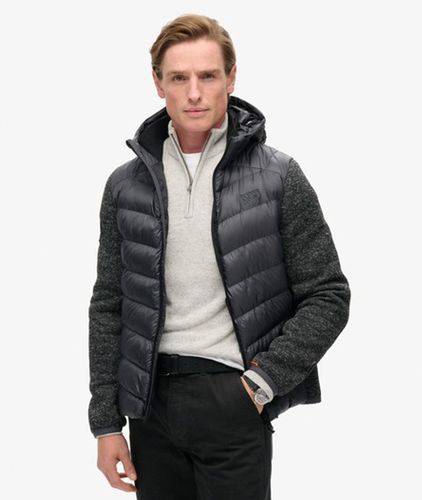 Herren Storm Hybrid-strickjacke mit Kapuze - Größe: S - Superdry - Modalova