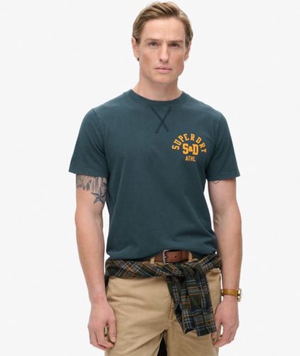 Herren Track & Field T-shirt mit Grafik - Größe: M - Superdry - Modalova