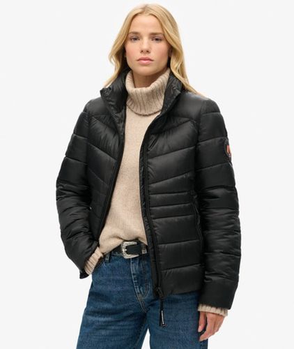 Damen Wattierte Fuji Steppjacke - Größe: 42 - Superdry - Modalova