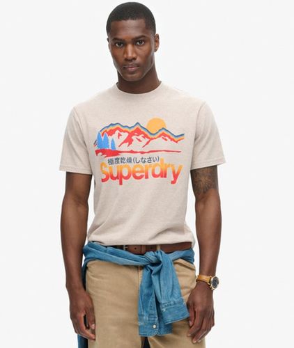 Herren Great Outdoors T-shirt mit Grafik - Größe: S - Superdry - Modalova