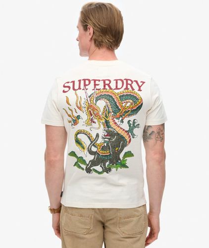 Men's Tattoo Graphic T-shirt - Size: M - Superdry - Modalova