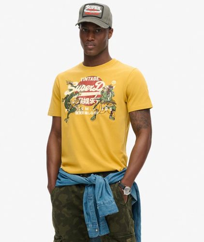 Herren Tokyo T-shirt mit Grafik - Größe: XL - Superdry - Modalova