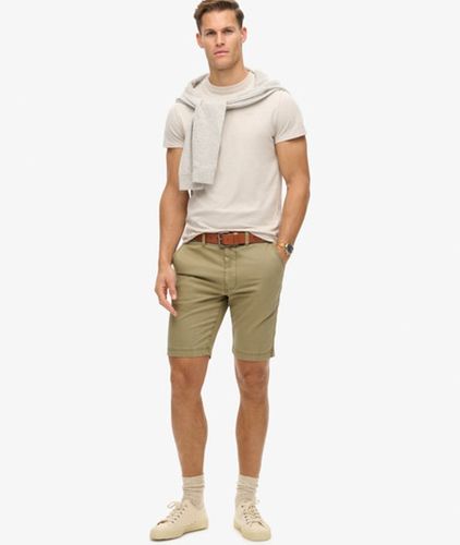 Men's Vintage International Chino Shorts Green / Sage - Size: 34 - Superdry - Modalova