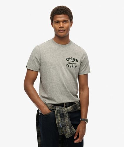 Herren Machined Goods Workwear T-shirt - Größe: S - Superdry - Modalova