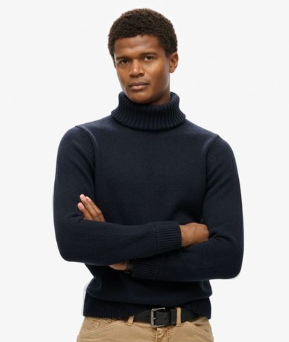 Men's The Merchant Store - Roll Neck Jumper / Dark - Size: Xxl - Superdry - Modalova