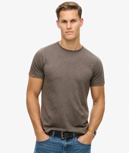 Men's Raw Edge Slub T Shirt - Size: XL - Superdry - Modalova