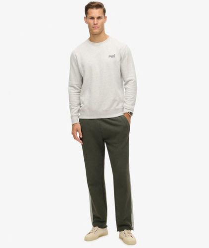 Herren Essential Jogginghosen mit Geradem Bein und Logo - Größe: S - Superdry - Modalova