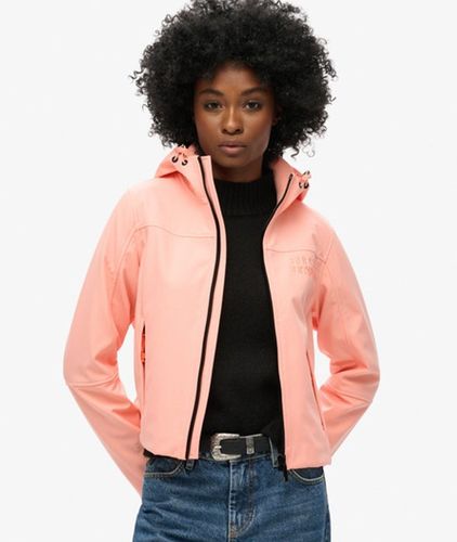 Damen Softshell Trekker Kapuzenjacke - Größe: 40 - Superdry - Modalova