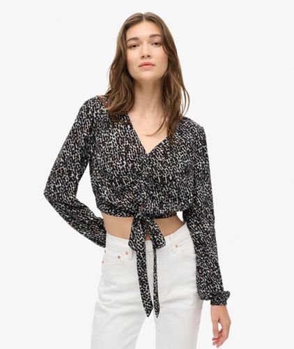 Damen Bindesaum-oberteil im Vintage-look - Größe: 38 - Superdry - Modalova