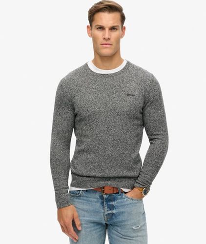 Herren Schmal Geschnittener Essential Rundhalspullover - Größe: Xxl - Superdry - Modalova