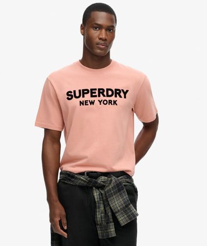 Herren Locker Geschnittenes Luxury Sport T-shirt - Größe: M - Superdry - Modalova