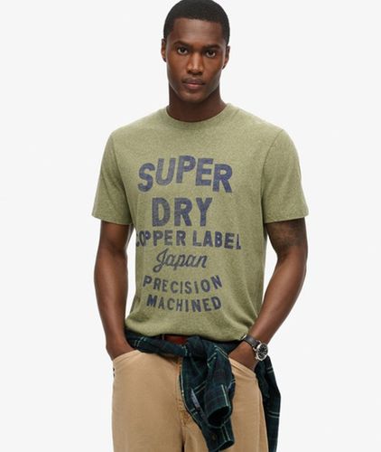 Herren Copper Label Workwear T-shirt - Größe: S - Superdry - Modalova