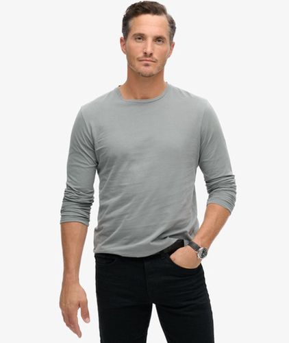 Men's Classic Essential Top / Washed Sleet Blue - Size: XL - Superdry - Modalova