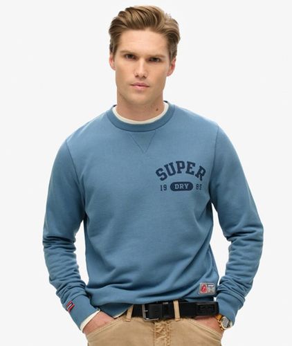Herren Athletic Sweatshirt mit Print - Größe: L - Superdry - Modalova