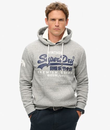 Herren Organic Cotton Vintage Logo Hoodie - Größe: L - Superdry - Modalova