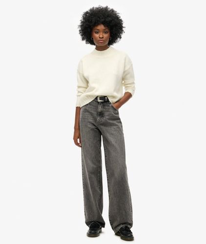 Damen Jeans aus Bio-Baumwolle mit Weitem Beinschnitt, Größe: 28/30 - Superdry - Modalova