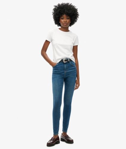 Damen Skinny Jeans aus Bio-baumwolle mit Hohem Bund - Größe: 30/30 - Superdry - Modalova